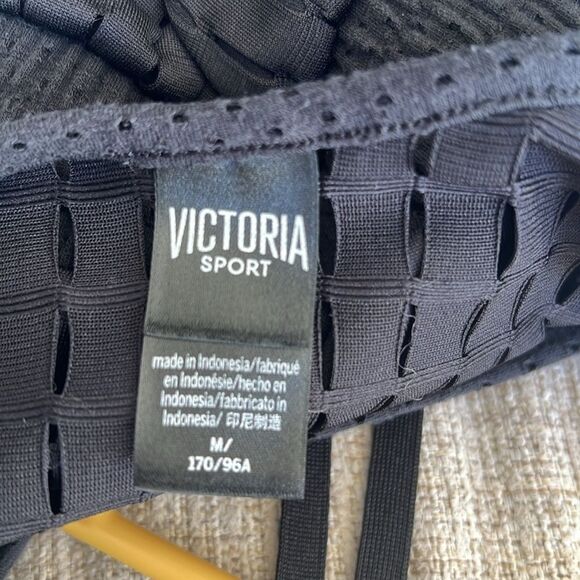 Victoria Secret Sport Black Mesh Romper - Picture 9 of 9